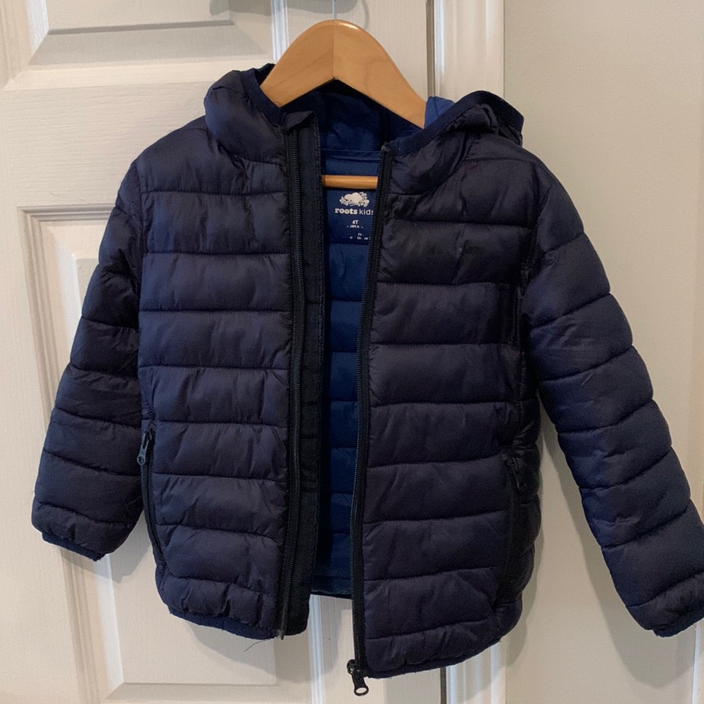 4T Roots kids fall to early winter jacket